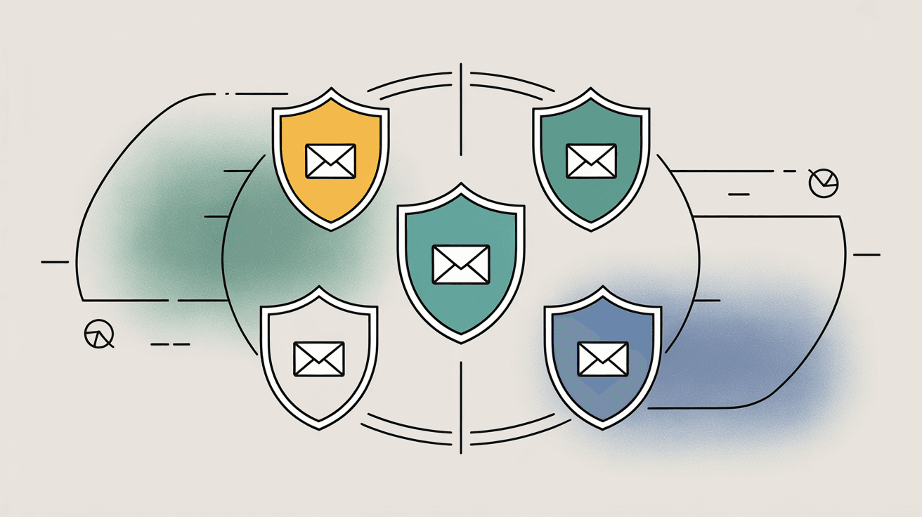 Comparison of email service privacy protection levels for blocking tracking